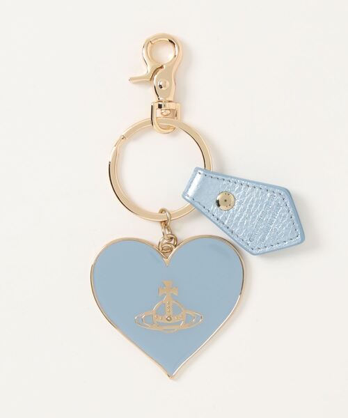 Vivienne Westwood(ヴィヴィアンウエストウッド)の「82030008-OM0009-LAGRAIN LEATHER MIRROR HEART ORB(キーホルダー・レディース・ゴールド系その他3/シルバー×ゴールド/シルバー系その他/シルバー×ブルー/ゴールド系その他/ブラック×ゴールド/ゴールド系その他2/シルバー×ブラック・ONESIZE)」の8枚目の写真