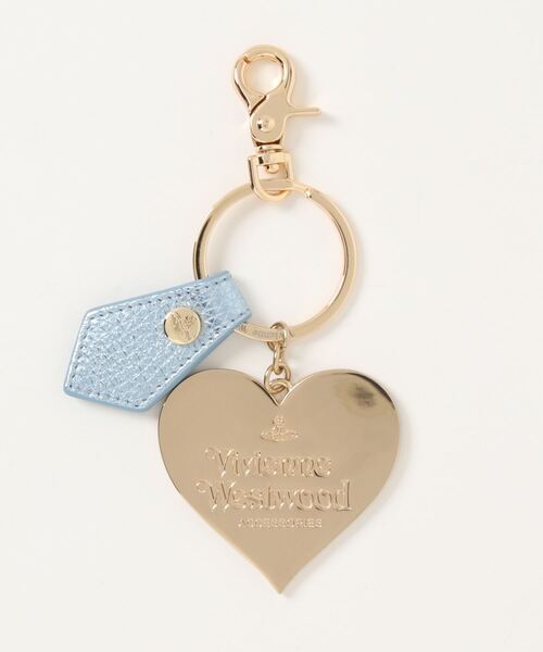 Vivienne Westwood(ヴィヴィアンウエストウッド)の「82030008-OM0009-LAGRAIN LEATHER MIRROR HEART ORB(キーホルダー・レディース・ゴールド系その他3/シルバー×ゴールド/シルバー系その他/シルバー×ブルー/ゴールド系その他/ブラック×ゴールド/ゴールド系その他2/シルバー×ブラック・ONESIZE)」の9枚目の写真