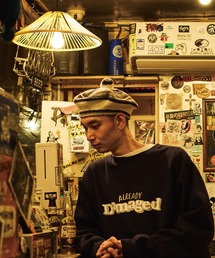 COMMON EDUCATION(RGfP[V)COMMON EDUCATION@] KNIT BERET(n`O/x[X)