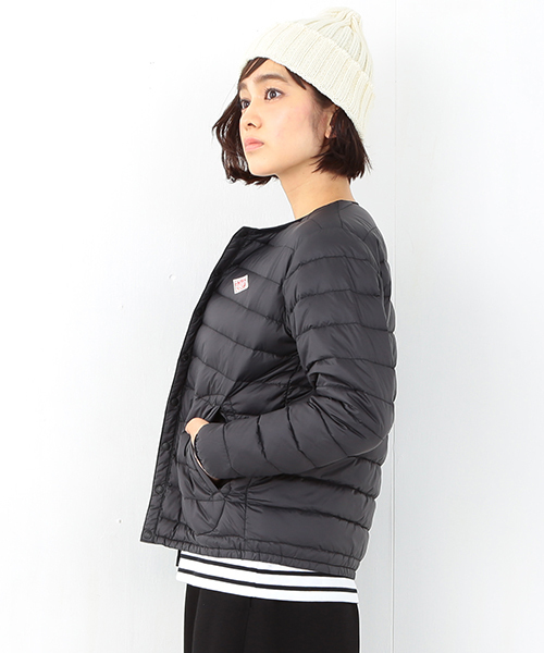 Ray BEAMS(レイビームス)の「DANTON / インナー ダウン ジャケット(ダウンジャケット/コート・レディース・ブラック/グレー/ブルー/レッド・34/36)」の12枚目の写真