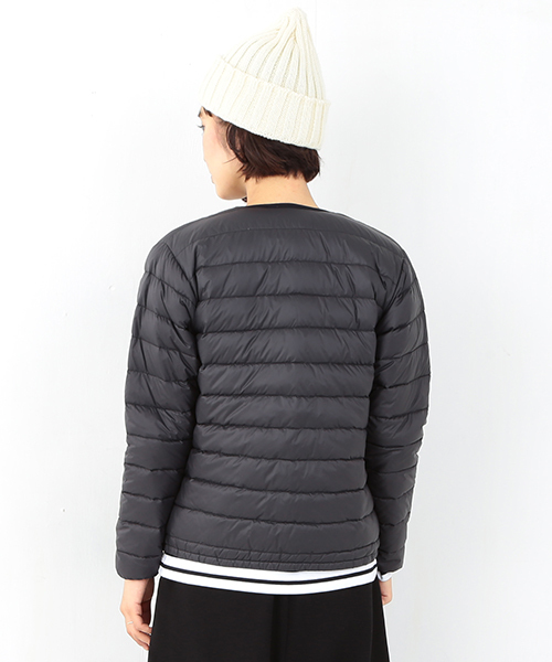 Ray BEAMS(レイビームス)の「DANTON / インナー ダウン ジャケット(ダウンジャケット/コート・レディース・ブラック/グレー/ブルー/レッド・34/36)」の13枚目の写真