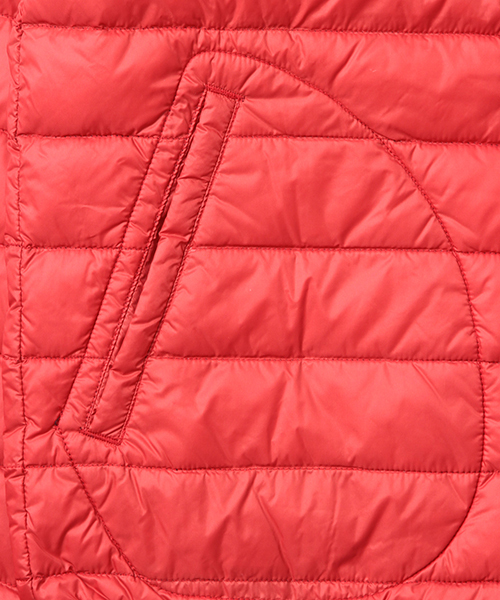 Ray BEAMS(レイビームス)の「DANTON / インナー ダウン ジャケット(ダウンジャケット/コート・レディース・ブラック/グレー/ブルー/レッド・34/36)」の7枚目の写真