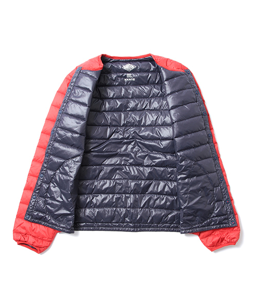 Ray BEAMS(レイビームス)の「DANTON / インナー ダウン ジャケット(ダウンジャケット/コート・レディース・ブラック/グレー/ブルー/レッド・34/36)」の8枚目の写真