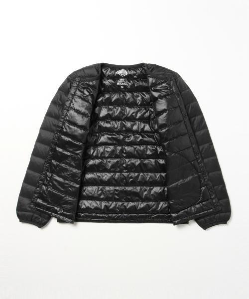 Ray BEAMS(レイビームス)の「DANTON / インナー ダウン ジャケット(ダウンジャケット/コート・レディース・ブラック/グレー/ブルー/レッド・34/36)」の18枚目の写真