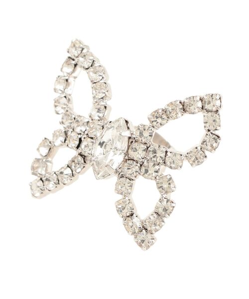 jouetie（ジュエティ）の「バタフライビジューピアス（ピアス（両耳用）・レディース・ゴールド/シルバー・FREE）」の6枚目の写真