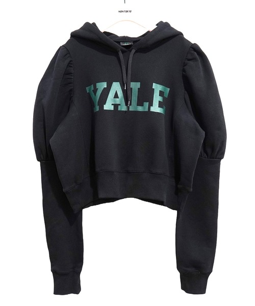 PUFF SLEEVE COLLEGE PARKA