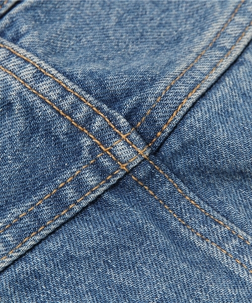 Drawerドゥロワー ブリーチ5ポケットデニムパンツ34 ネイビー 定番現行