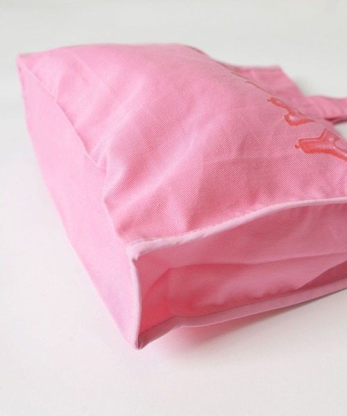 HOLIDAY（ホリデイ）の「MINI TOTE BAG (HOLIDAY) ミニトートバッグ (ホリデイ)（トートバッグ・レディース・ホワイト/ミント/ピンク・ONE SIZE）」の6枚目の写真