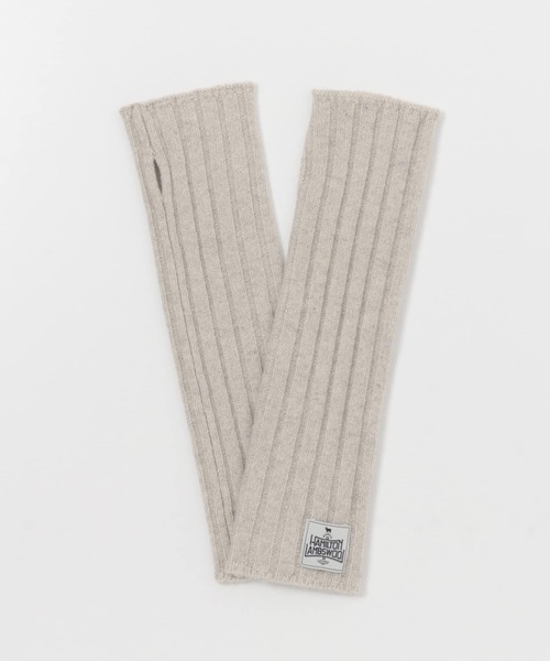 URBAN RESEARCH DOORS（アーバンリサーチドアーズ）の「ハミルトンウールアームウォーマー（手袋・レディース・ライトベージュ/ブラウン系その他・-）」の6枚目の写真