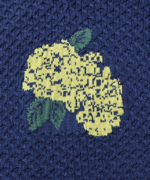 FREE MAX Flower Design Knit Vest 花柄 ニットベスト（ベスト）｜FREE