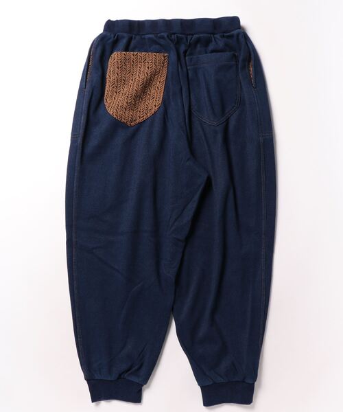 チャイハネ(チャイハネ)の「【チャイハネ】デニムカットソーMEN'Sサルエルパンツ(デニムパンツ・メンズ・ブルー/ブラック・FREE)」の1枚目の写真