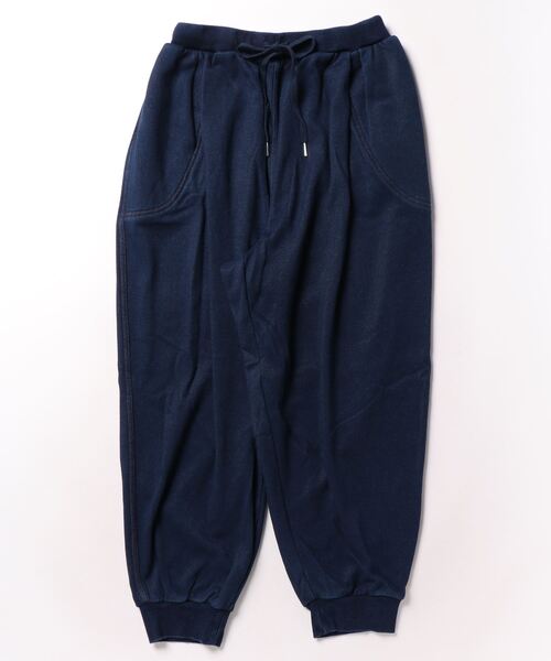チャイハネ(チャイハネ)の「【チャイハネ】デニムカットソーMEN'Sサルエルパンツ(デニムパンツ・メンズ・ブルー/ブラック・FREE)」の4枚目の写真