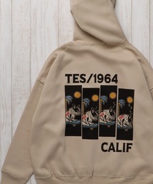 【WEB / FLAG SHOP限定】「TES TAKE IT EASY」 BIG SWEAT PARKA /オーバーサイズ・ビッグシルエット・パーカー