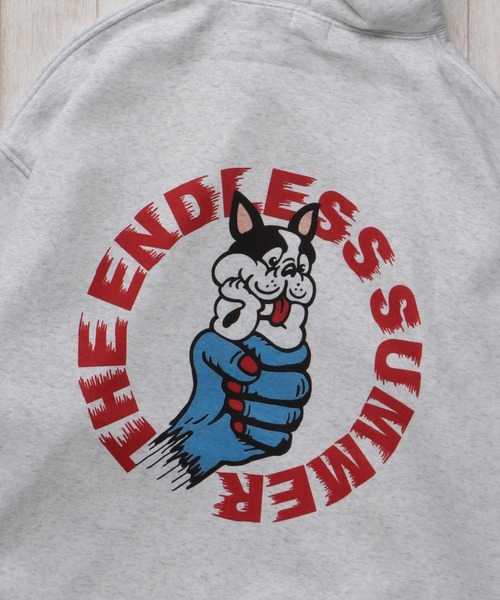 The Endless Summer（エンドレスサマー）の「【WEB / FLAG SHOP限定】「TES TAKE IT EASY」 BIG SWEAT PARKA /オーバーサイズ・ビッグシルエット・パーカー（パーカー・メンズ・B/A/D/E/F/C・FREE）」の20枚目の写真