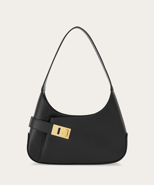 FERRAGAMO フェラガモ 24-0131 斜め掛け ショルダーバッグ ブラック 