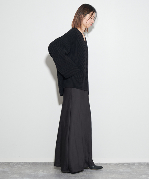 セール】《追加》アランV プルオーバー（ニット/セーター）｜Plage