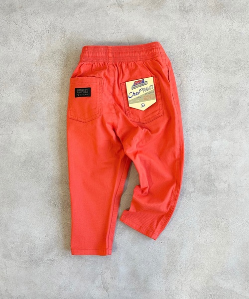 BIG FIELD（ビッグフィールド）の「シェフパンツ（80～150cm）（その他パンツ・キッズ・ブルー/チェック/ブルー系その他/ブラウン系その他/ベージュ系その他/ミント/オレンジ/パープル/ブラウン/ライトブルー/オフホワイト/ブラック・90/100/110/120/80/130/95/140/150）」の11枚目の写真