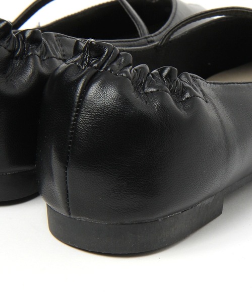 LAKOLE（ラコレ）の「【卒入式／オケージョンにも】ストラップギャザーパンプス / 996419（パンプス・レディース・ガンメタ/ブラック・LARGE/SMALL/MEDIUM）」の17枚目の写真