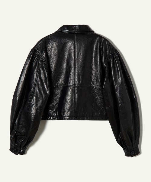 セール】Leather Shirts Jacket（その他アウター）｜leinwande