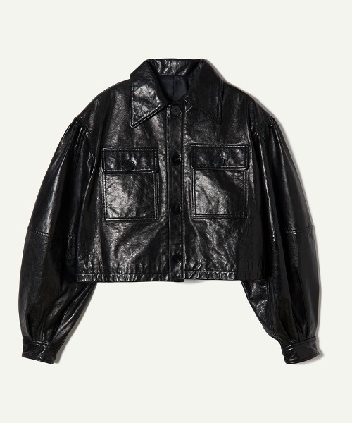 leinwande（ラインヴァンド）の「Leather Shirts Jacket（その他
