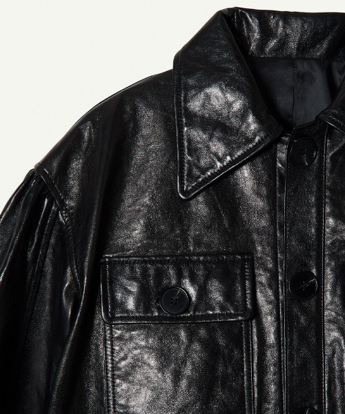 leinwande（ラインヴァンド）の「Leather Shirts Jacket（その他