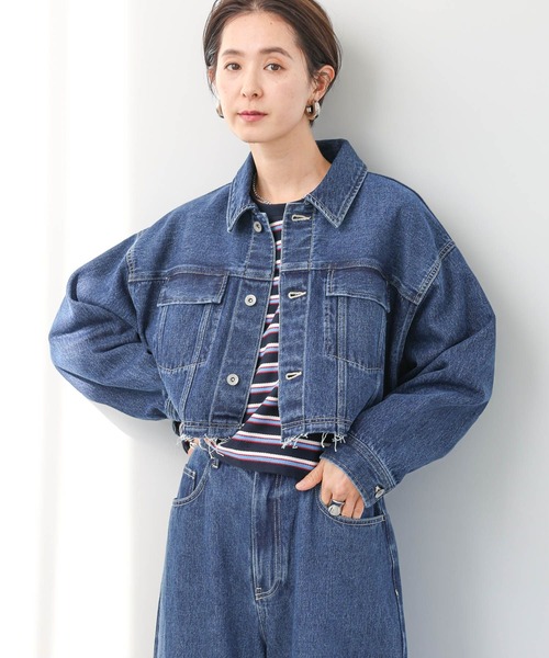 LEPSIM（レプシィム）の「マルチWAYデニムジャケット 987531（デニム