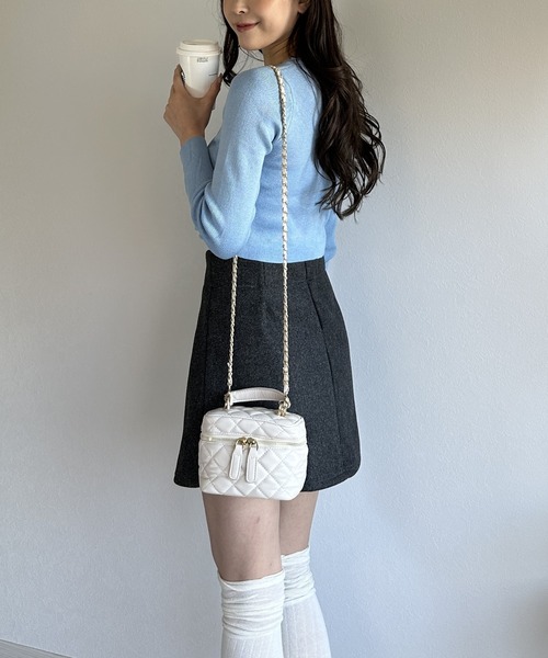 Silly(シリー)の「【着回し力抜群のアイテム】ノーカラーセットアップ(セットアップ・レディース・グレー/ブラック・MEDIUM/LARGE)」の21枚目の写真