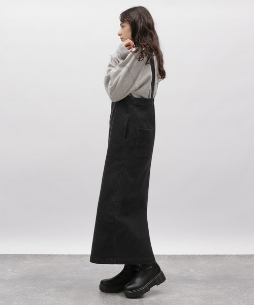 LAKOLE（ラコレ）の「デニムジャンスカ / 102219（ジャンパースカート・レディース・チャコール/ネイビー・SMALL/MEDIUM）」の5枚目の写真