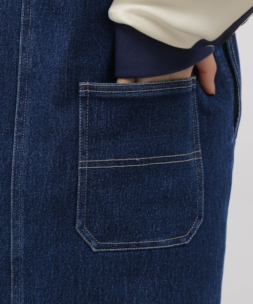 LAKOLE（ラコレ）の「デニムジャンスカ / 102219（ジャンパースカート・レディース・チャコール/ネイビー・SMALL/MEDIUM）」の18枚目の写真