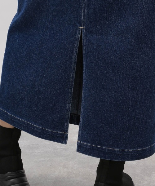 LAKOLE（ラコレ）の「デニムジャンスカ / 102219（ジャンパースカート・レディース・チャコール/ネイビー・SMALL/MEDIUM）」の19枚目の写真