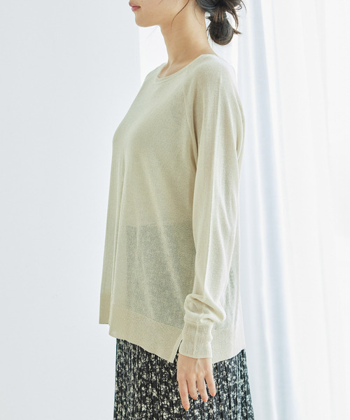 Jayro(ジャイロ)の「グログランプルオーバー(Tシャツ/カットソー・レディース・ラベンダー/グレー/ホワイト系その他・M)」の15枚目の写真