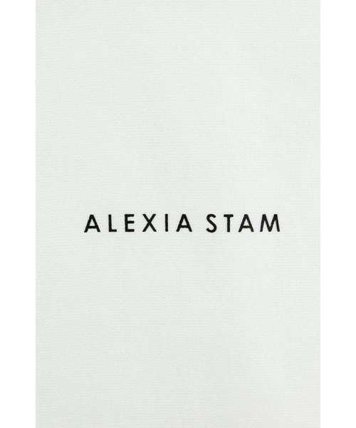 ALEXIA STAM（アリシアスタン）の「Logo Print Sweatshirt (Parasol) /[Parasol] スウェットシャツ（スウェット・レディース・ホワイト/ブラック・FREE）」の7枚目の写真