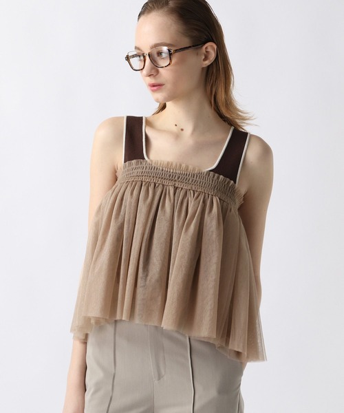 FOREVER 21（フォーエバー トゥエンティーワン）の「【2024SS】マルチWAYチュールビスカ（チューブトップ・レディース・ブラック/グレー/ブルー/アイボリー/ライトブルー/ブラウン・FREE）」の5枚目の写真