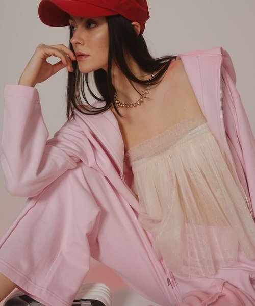 FOREVER 21（フォーエバー トゥエンティーワン）の「【2024SS】マルチWAYチュールビスカ（チューブトップ・レディース・ブラック/グレー/ブルー/アイボリー/ライトブルー/ブラウン・FREE）」の17枚目の写真