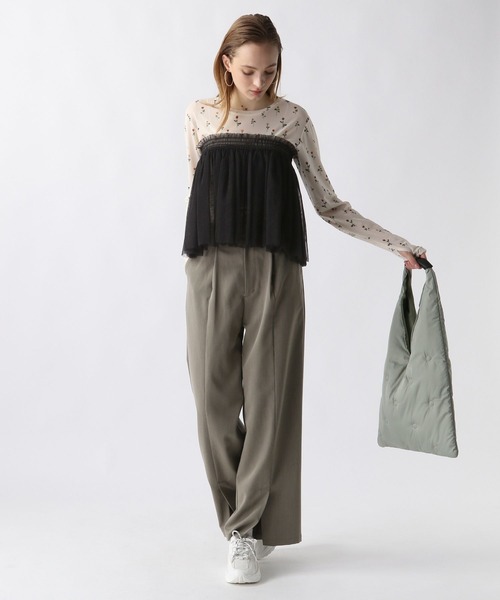 FOREVER 21（フォーエバー トゥエンティーワン）の「【2024SS】マルチWAYチュールビスカ（チューブトップ・レディース・ブラック/グレー/ブルー/アイボリー/ライトブルー/ブラウン・FREE）」の20枚目の写真