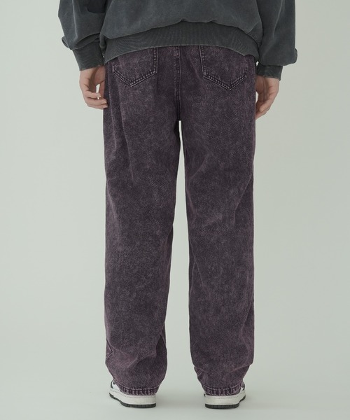 improves（インプローブス）の「オーバーダイ加工 デニム バギーパンツ（デニムパンツ・メンズ・グリーン/ピンク/オレンジ/パープル・MEDIUM/LARGE）」の12枚目の写真