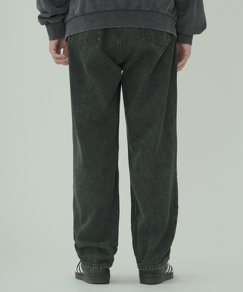 improves（インプローブス）の「オーバーダイ加工 デニム バギーパンツ（デニムパンツ・メンズ・グリーン/ピンク/オレンジ/パープル・MEDIUM/LARGE）」の7枚目の写真