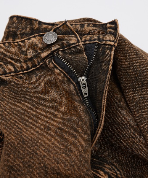 improves（インプローブス）の「オーバーダイ加工 デニム バギーパンツ（デニムパンツ・メンズ・グリーン/ピンク/オレンジ/パープル・MEDIUM/LARGE）」の19枚目の写真