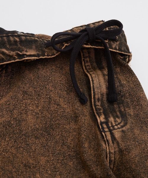 improves（インプローブス）の「オーバーダイ加工 デニム バギーパンツ（デニムパンツ・メンズ・グリーン/ピンク/オレンジ/パープル・MEDIUM/LARGE）」の20枚目の写真