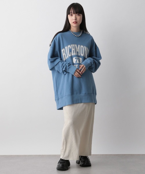 LOWRYS FARM（ローリーズファーム）の「ヨウリュウタイトスカート 108149（スカート・レディース・アイボリー/ブラック/チャコールグレー/ブルー・FREE）」の15枚目の写真