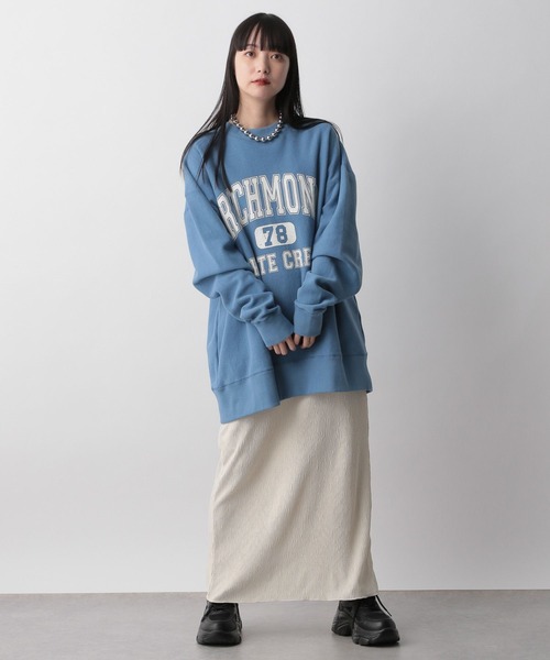 LOWRYS FARM（ローリーズファーム）の「ヨウリュウタイトスカート 108149（スカート・レディース・アイボリー/ブラック/チャコールグレー/ブルー・FREE）」の16枚目の写真