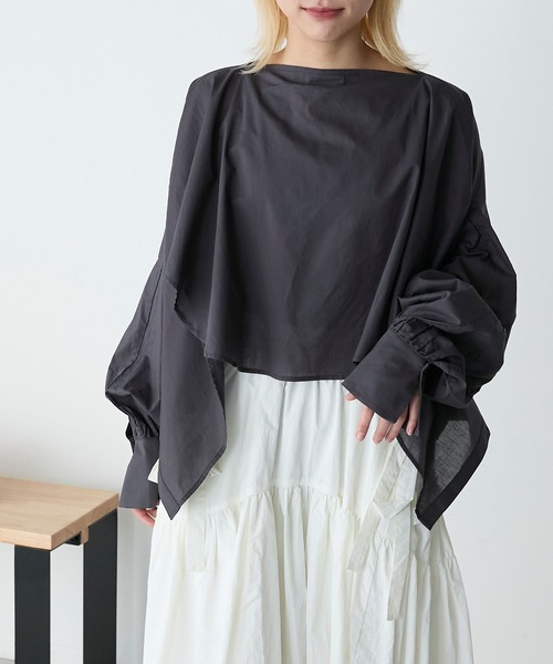 forksy.（フォルクシー）の「【forksy.】マルチウェイオーバーシャツ（シャツ/ブラウス・レディース・オフホワイト/イエロー/チャコール・FREE）」の11枚目の写真