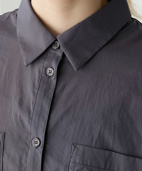 forksy.（フォルクシー）の「【forksy.】マルチウェイオーバーシャツ（シャツ/ブラウス・レディース・オフホワイト/イエロー/チャコール・FREE）」の15枚目の写真