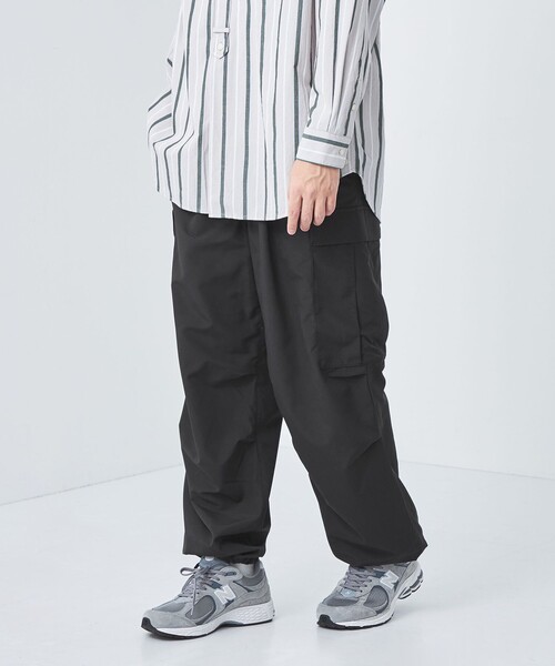 green label relaxing(グリーンレーベルリラクシング)の「Morley カーゴパンツ(カーゴパンツ・メンズ・ダークブラウン/ブラック・S/M/L)」の2枚目の写真