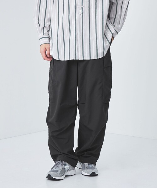 green label relaxing(グリーンレーベルリラクシング)の「Morley カーゴパンツ(カーゴパンツ・メンズ・ダークブラウン/ブラック・S/M/L)」の4枚目の写真