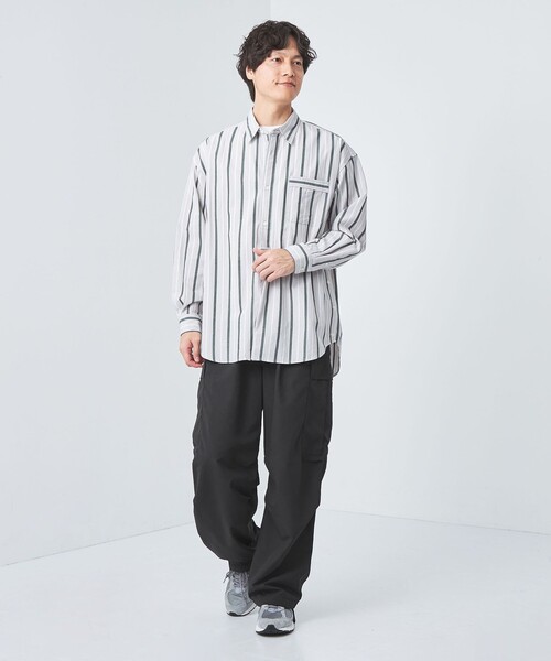 green label relaxing(グリーンレーベルリラクシング)の「Morley カーゴパンツ(カーゴパンツ・メンズ・ダークブラウン/ブラック・S/M/L)」の5枚目の写真