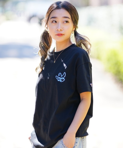 （What it isNt）ART BY MARKGONZALES（ワットイットイズント）の「【ムラサキスポーツ限定】(What it isNt)ART BY MARKGONZALES/ワット イット イズント マークゴンザレス SSTシャツ 2H7-14554（Tシャツ/カットソー・レディース・ホワイト/ブラック・XL/L/M）」の20枚目の写真