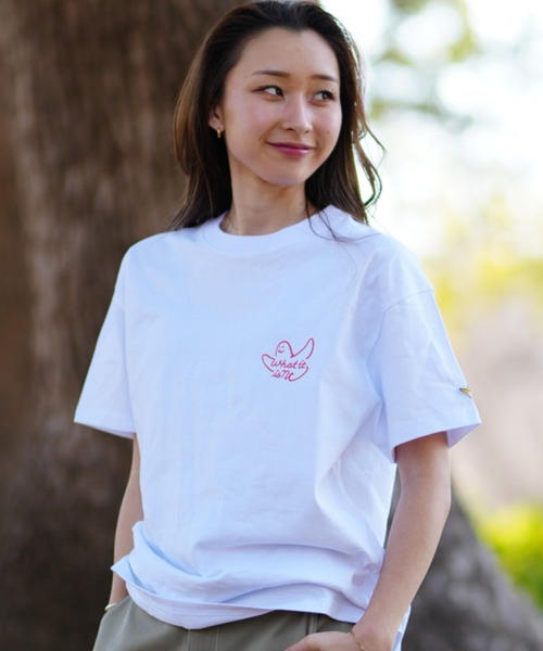 （What it isNt）ART BY MARKGONZALES（ワットイットイズント）の「【ムラサキスポーツ限定】(What it isNt)ART BY MARKGONZALES/ワット イット イズント マークゴンザレス SSTシャツ 2H7-14554（Tシャツ/カットソー・レディース・ホワイト/ブラック・XL/L/M）」の22枚目の写真