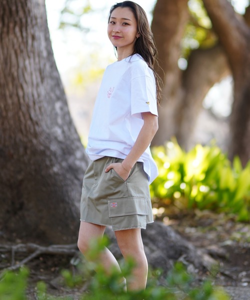 （What it isNt）ART BY MARKGONZALES（ワットイットイズント）の「【ムラサキスポーツ限定】(What it isNt)ART BY MARKGONZALES/ワット イット イズント マークゴンザレス SSTシャツ 2H7-14554（Tシャツ/カットソー・レディース・ホワイト/ブラック・XL/L/M）」の18枚目の写真