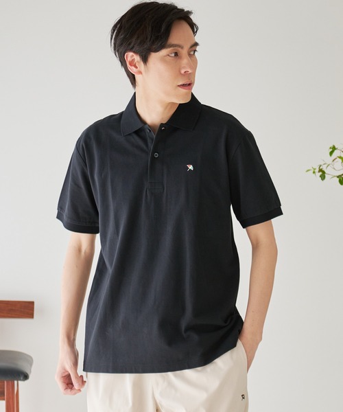 Arnold Palmer（アーノルドパーマー）の「APクラシック シェア ポロシャツ（ポロシャツ・レディース・ホワイト/ブラック/ネイビー/グリーン・LL/S/M/L/XS）」の3枚目の写真